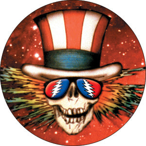 Grateful Dead Sam Head 1.5" Button - 6 pc prepack