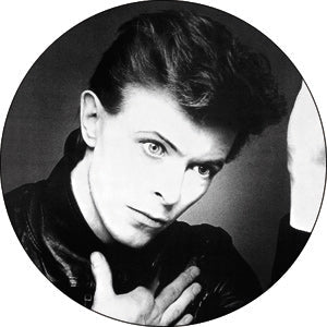 David Bowie Heroes 1.25" Button - 6 pc prepack