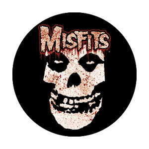 Misfits Bloody Skull 1" Button - 6 pc prepack
