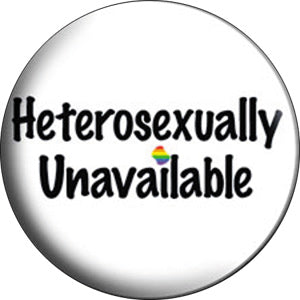 Gay Boys Heterosexually 1.5" Button - 6 pc prepack