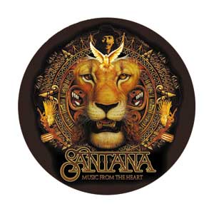 Santana Lion 1.25" Button - 6 pc prepack