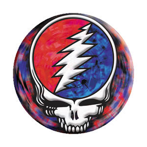 Grateful Dead Steal Your Face Spin 1.25" Button - 6 pc prepack
