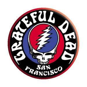 Grateful Dead Steal Your Face  Logo 1.25" Button - 6 pc prepack
