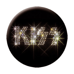 KISS Sequins 1.25" Button - 6 pc prepack