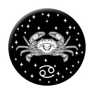 Astrology Cancer 1.25" Button - 6 pc prepack