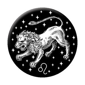 Astrology Leo 1.25" Button - 6 pc prepack