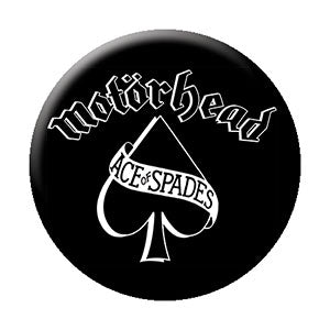 Motorhead Ace of Spades 1.25" Round Button - 6 pc prepack