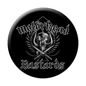 Motorhead Bastards 1.25" Round Button - 6 pc prepack