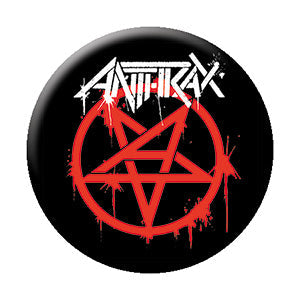 Anthrax Masters Logo 1.25" Round Button - 6 pc prepack