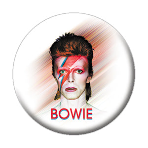 David Bowie Smeared Background 1.25" Button - 6 pc prepack