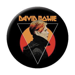 David Bowie Sun Triangle 1.25" Button - 6 pc prepack