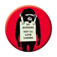 Thumbnail for Banksy's Graffiti Do Nothing Monkey 1.25
