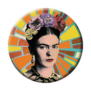 Frida Kahlo Mosaic Rays 1.25" Button - 6 pc prepack