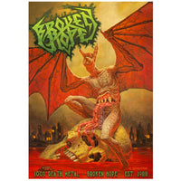 Thumbnail for Broken Hope Demon Hand 100% Death Metal Poster Flag