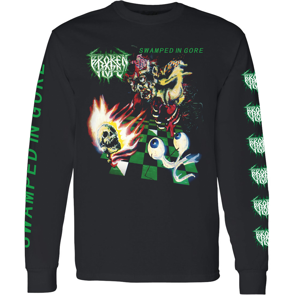 Broken Hope Swamped in Gore 30 Years Long Sleeve T-Shirt