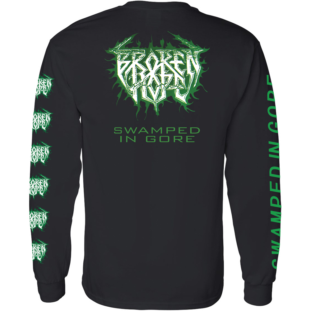 Broken Hope Swamped in Gore 30 Years Long Sleeve T-Shirt