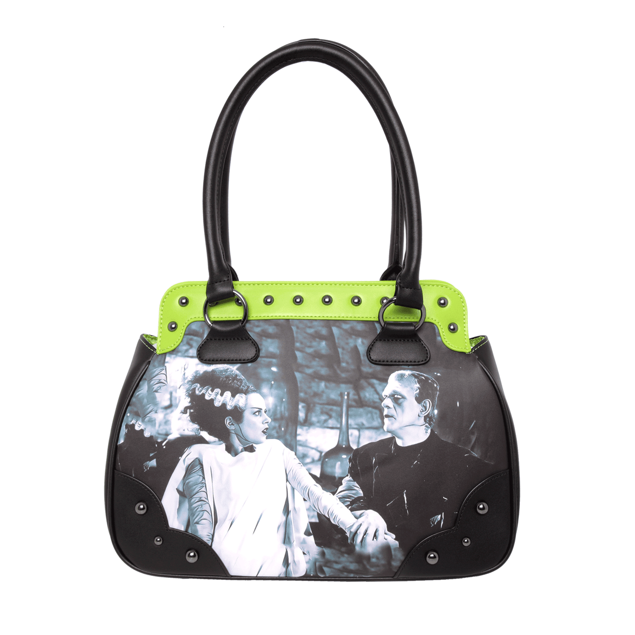Bride Of Frankenstein We Belong Dead Handbag
