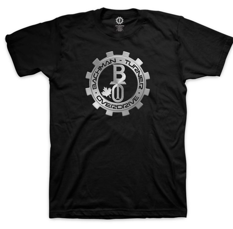 Bachman-Turner Overdrive Mens Gear Logo T-shirt