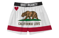 Thumbnail for BRIEF INSANITY California Love Boxer Shorts