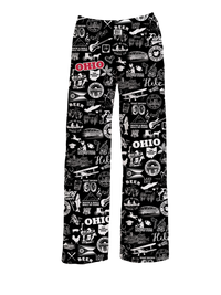 Thumbnail for BRIEF INSANITY Ohio Chalkboard Lounge Pants