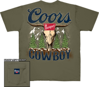 Thumbnail for Coors Banquet Cowboy Sage T-Shirt