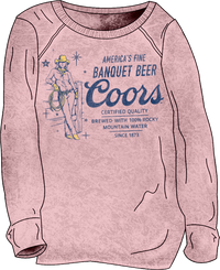 Thumbnail for Coors Banquet Cowgirl Crew Sweatshirt