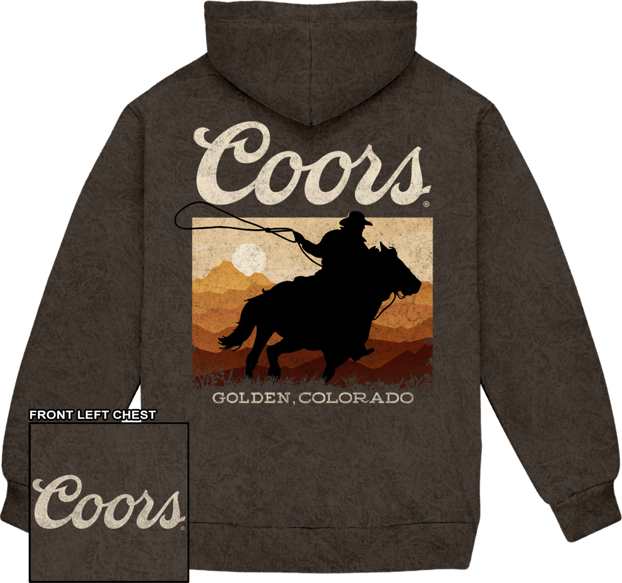 Coors Banquet Rodeo Hoodie
