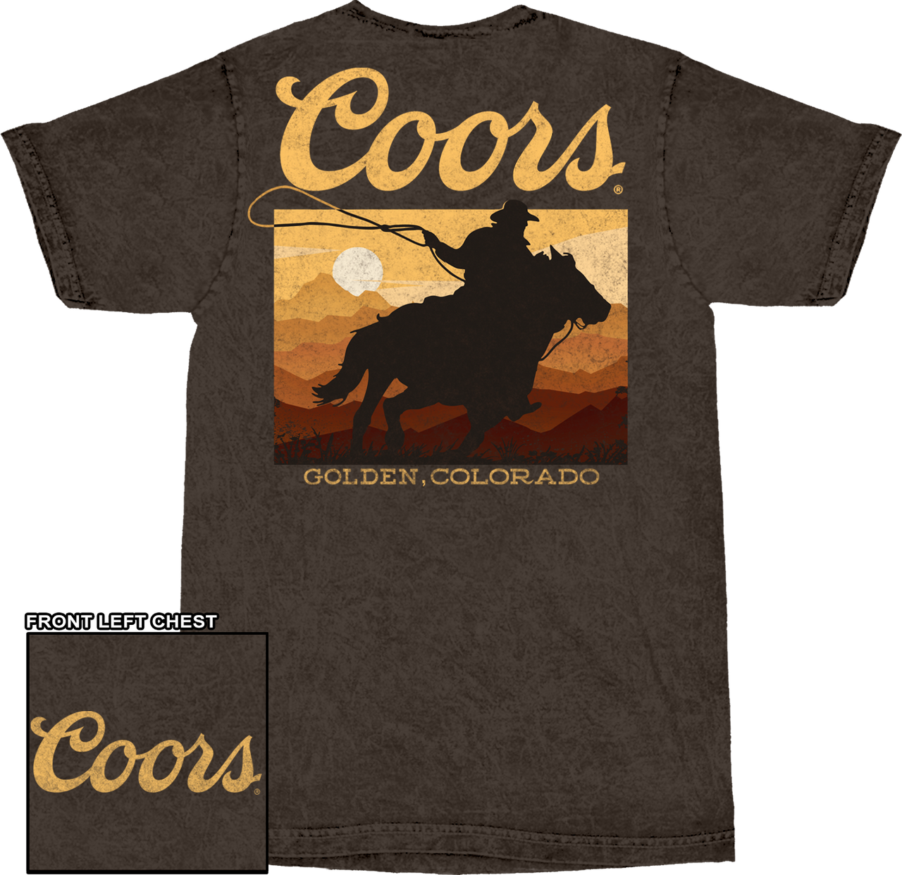 Coors Banquet Rodeo Min Wash T-Shirt