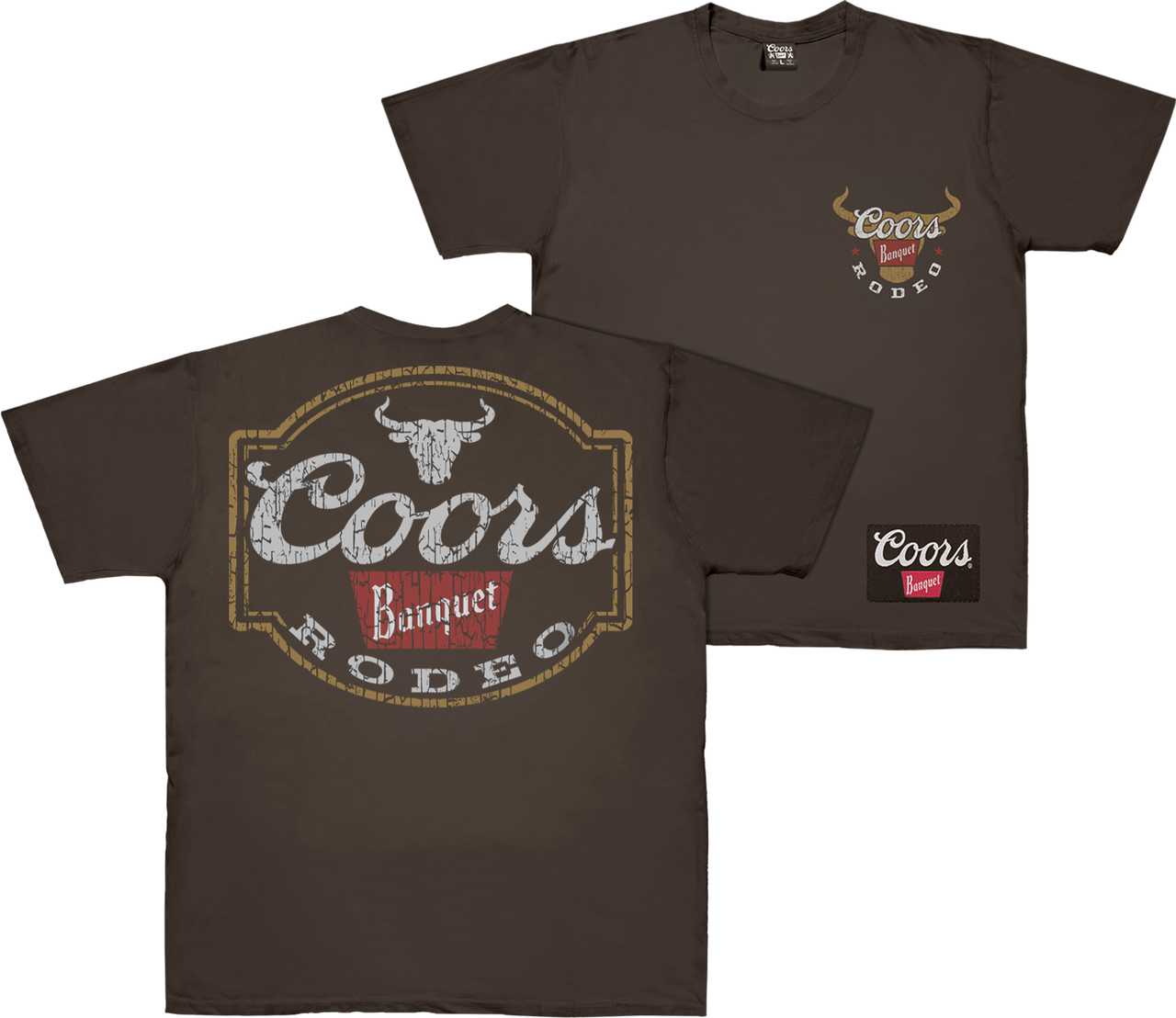 Coors Banquet Rodeo Patch T-Shirt