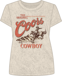 Thumbnail for Coors Cowboy Ladies T-Shirt