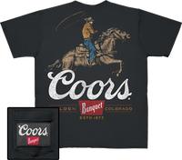 Thumbnail for Coors Cowboy w/Pocket Patch T-Shirt