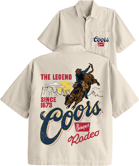 Coors Legend Rodeo Woven Shirt