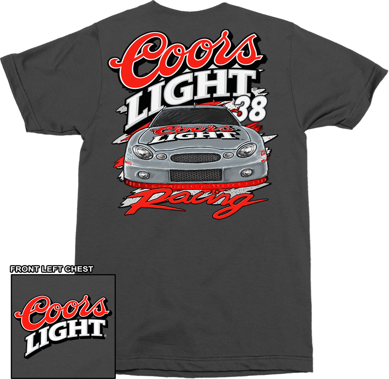 Coors Light Racing 38 F/B T-Shirt