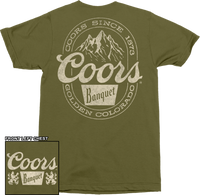 Thumbnail for Coors Olive Oval Badge T-Shirt