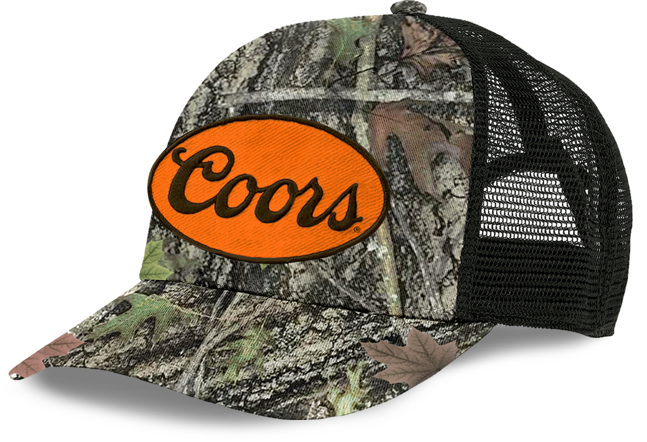 Coors Woods Camo Patch Hat