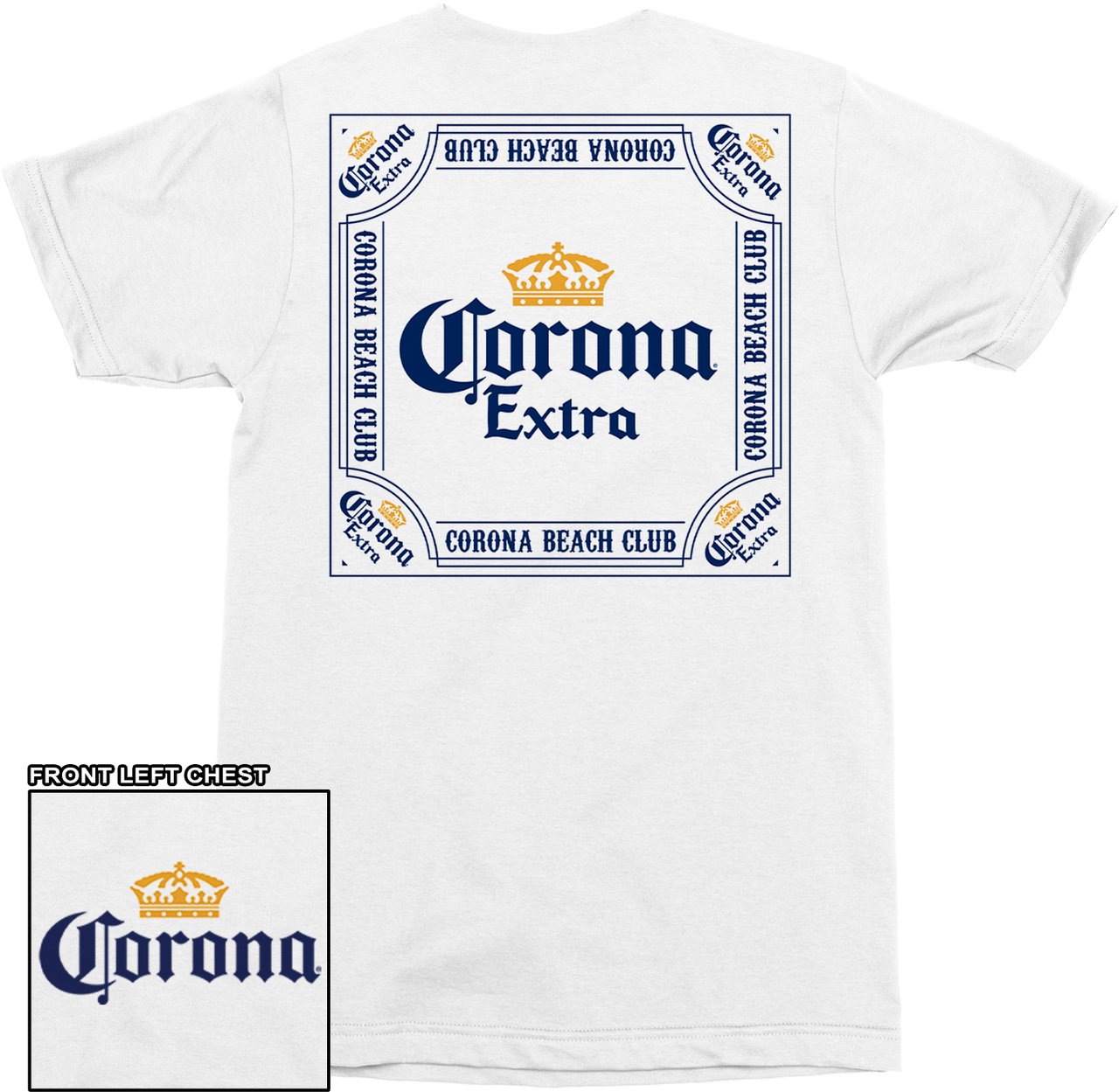Corona Beach Club Pocket T-Shirt
