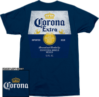 Thumbnail for Corona Label Pocket T-Shirt
