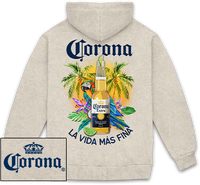 Thumbnail for Corona Tropical Parrot Mineral Wash Hoodie