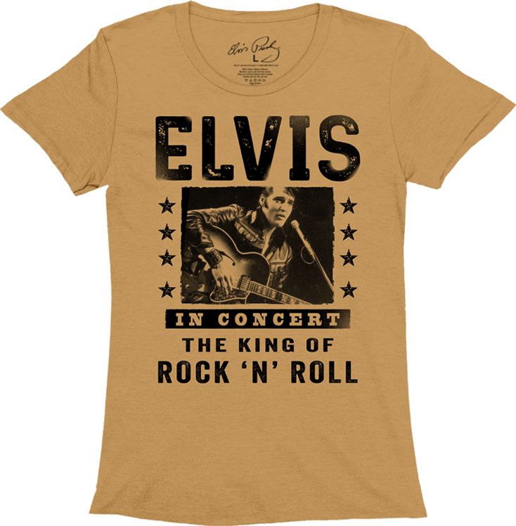 Elvis Comeback Poster King T-Shirt