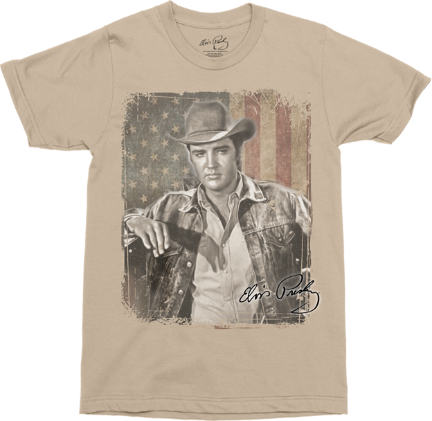 Elvis Cowboy Hat T-Shirt