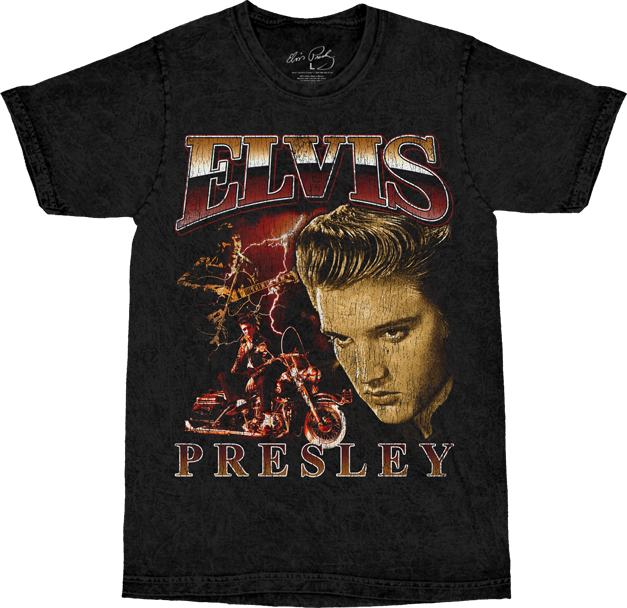 Elvis Vintage Collage T-Shirt