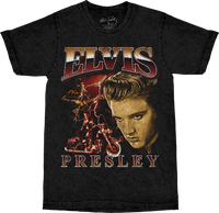 Thumbnail for Elvis Vintage Collage T-Shirt