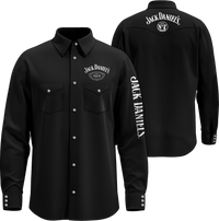 Thumbnail for Jack Daniels Long Sleeve Western Shirt
