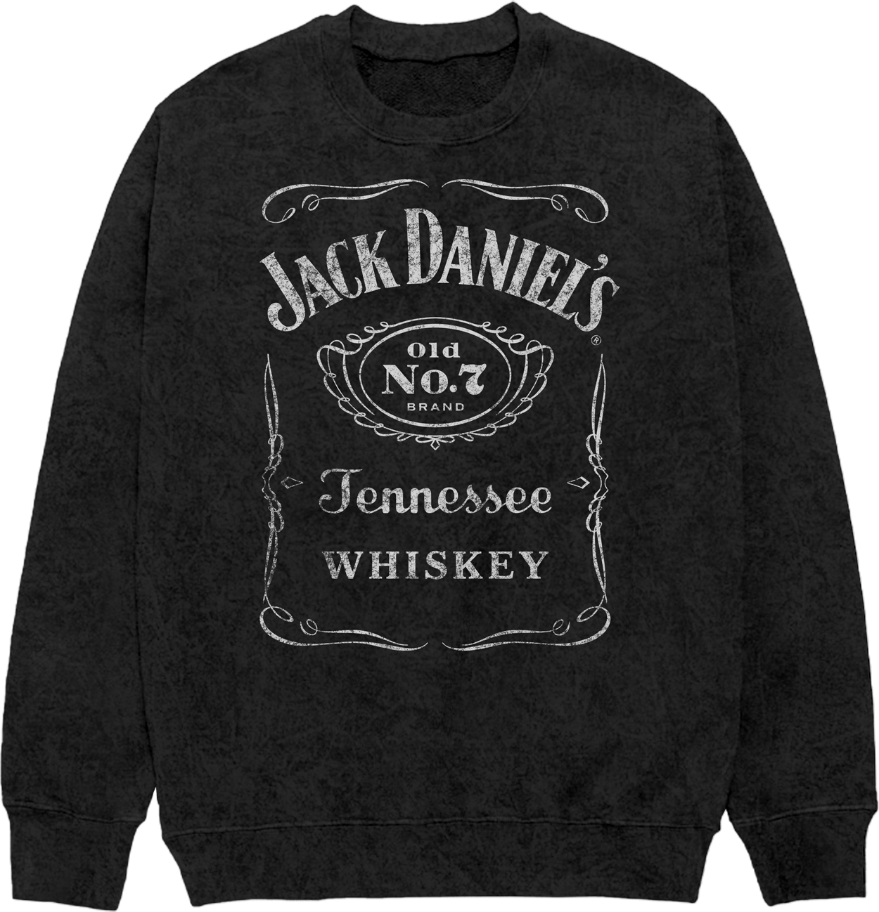 Jack Daniels Vintage Label Crew Sweatshirt