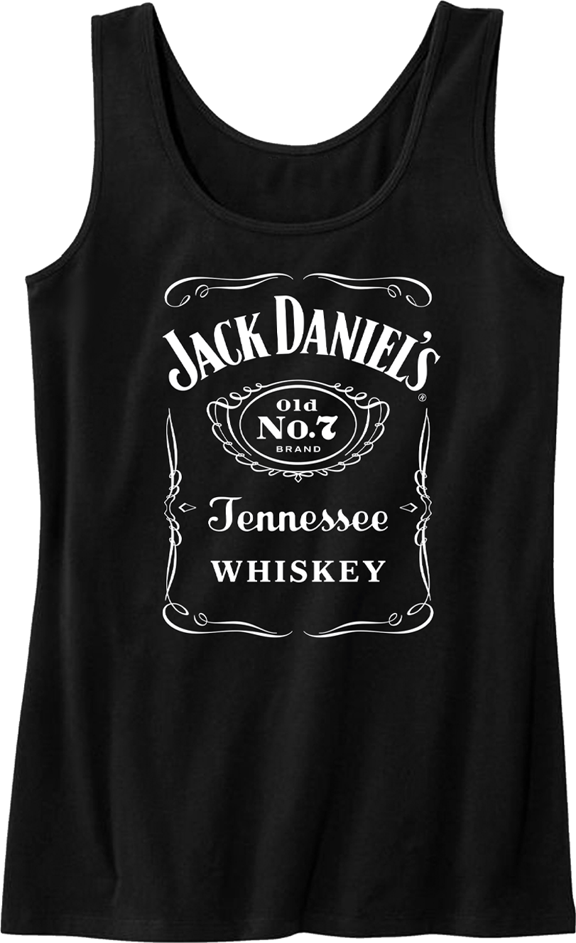 Jack Daniels Womens Label Tank Top