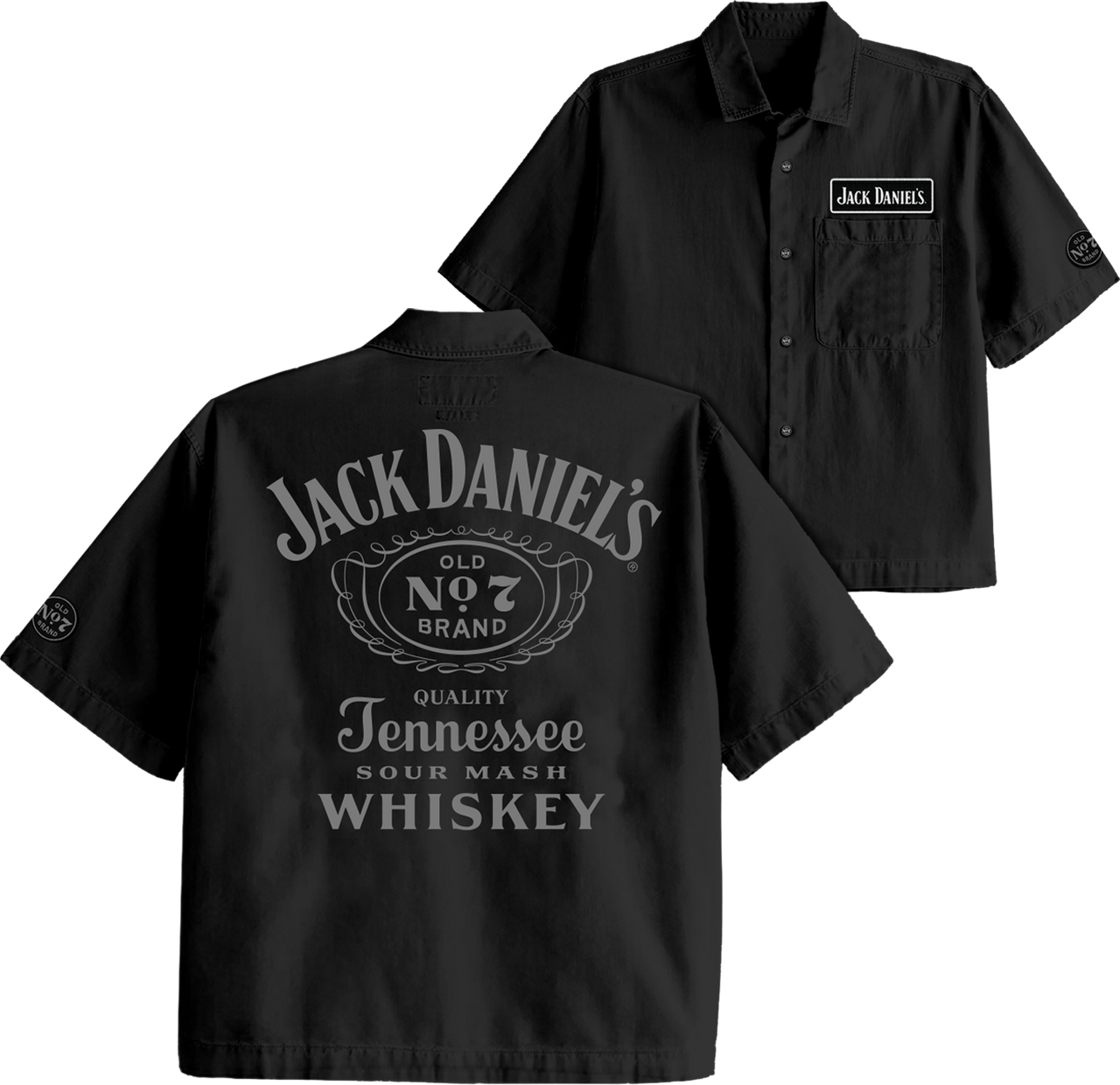 JD Label Patch Button Down Shirt