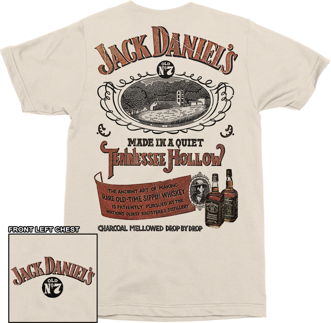 JD Vintage Tenn Hollow Poster T-Shirt