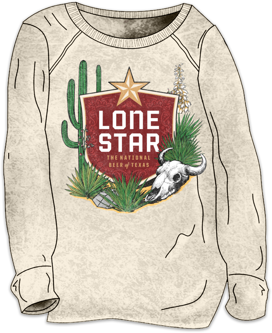 Lone Star Desert Crewneck Sweatshirt