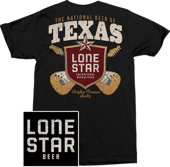 Lone Star Texas Guitar T-Shirt