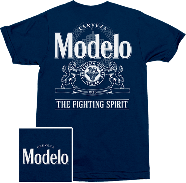 Modelo The Fighting Spirit Front/Back T-Shirt